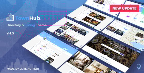 TownHub - Directory & Listing WordPress Theme Logo